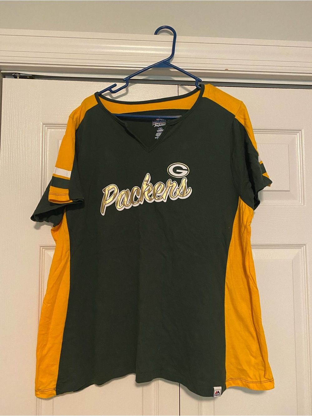 Green & Gold Packers women’s Short Sleeve Tee